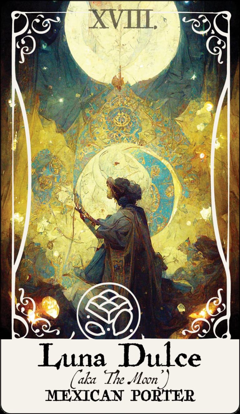 Luna Dulce Porter product tarot card