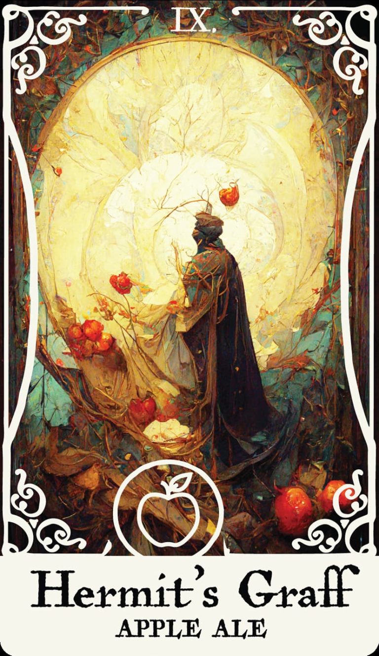 Hermits Graff Apple Ale product tarot card